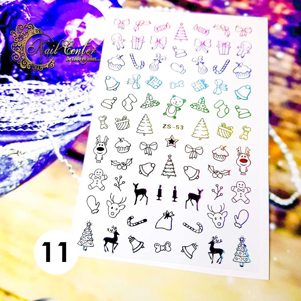STICKER NAVIDEÑO 11