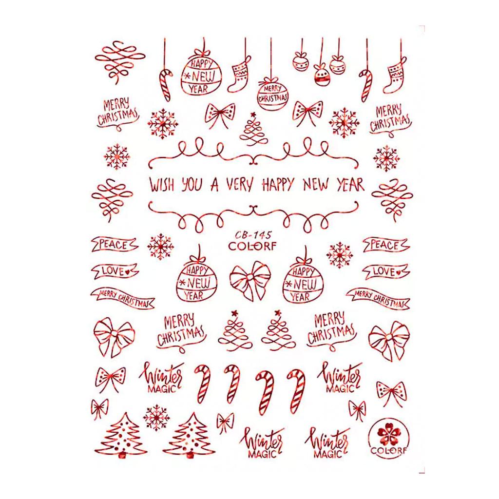 STICKER NAVIDEÑO 16