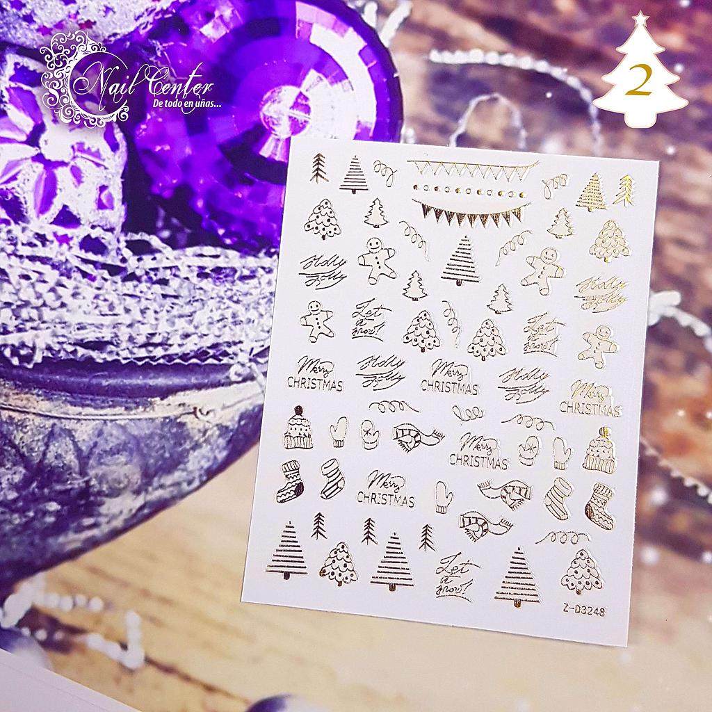 STICKER NAVIDEÑO 2