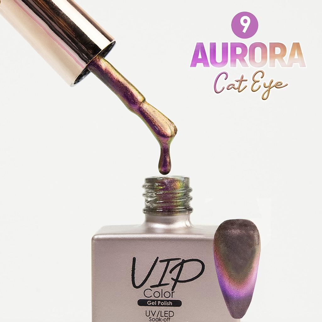 VIP COLOR EDICION LIMITADA 15ML AURORA CAT EYE 9