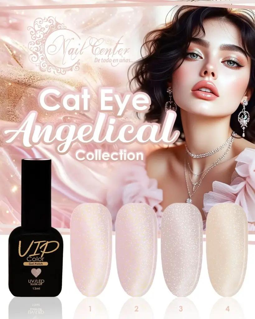 COLECCIÓN VIP 13ML CAT EYE ANGELICAL 4 TONOS