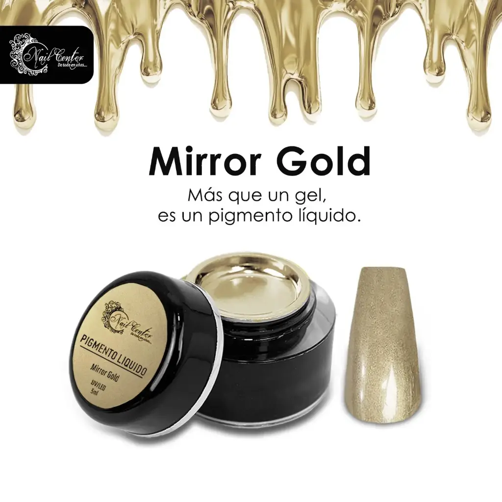 METAL PAINT GEL MIRROR GOLD