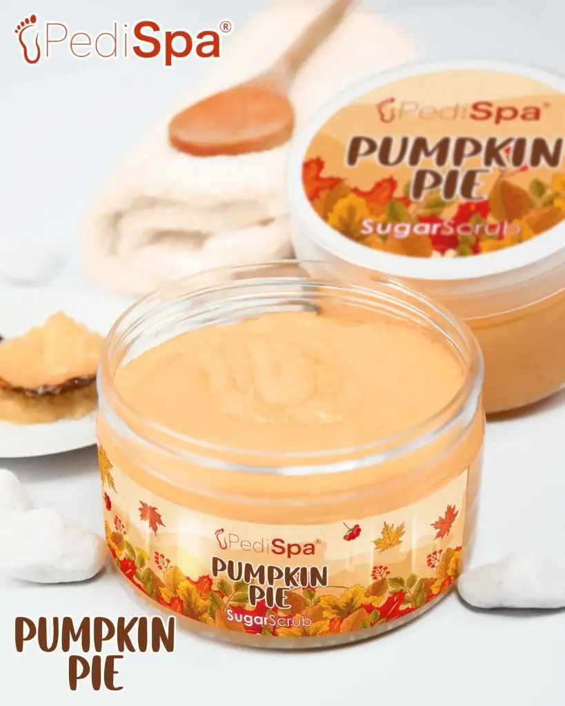 SUGAR SCRUB PEDI SPA PUMPKIN PIE