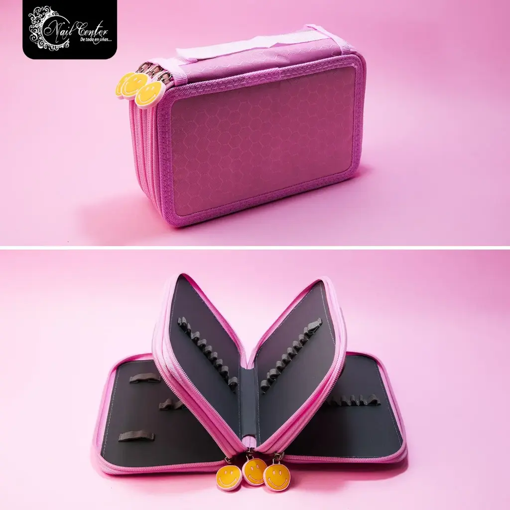 PORTA PINCELES ROSA