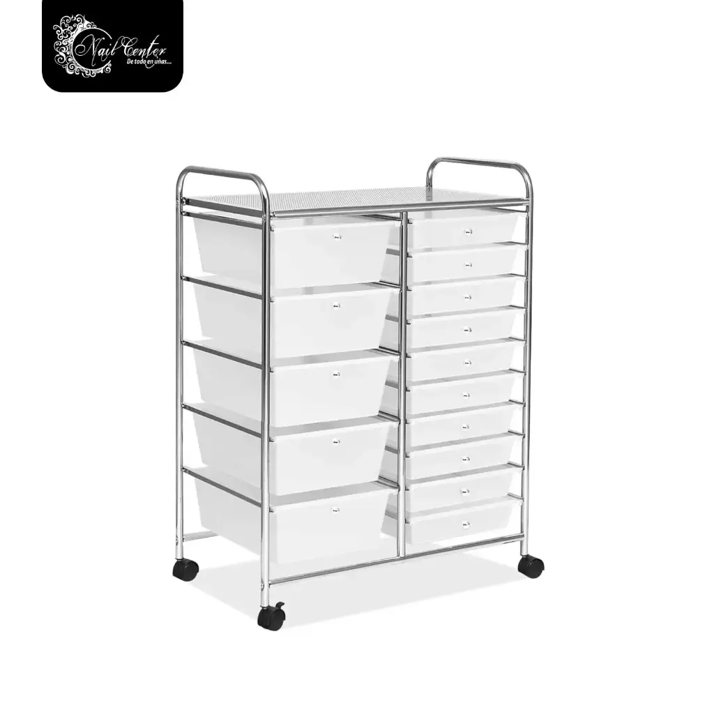 CARRITO AUXILIAR AESTHETIC BLANCO