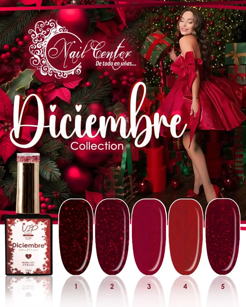 COLECCIÓN VIP COLOR 5 PIEZAS DICIEMBRE