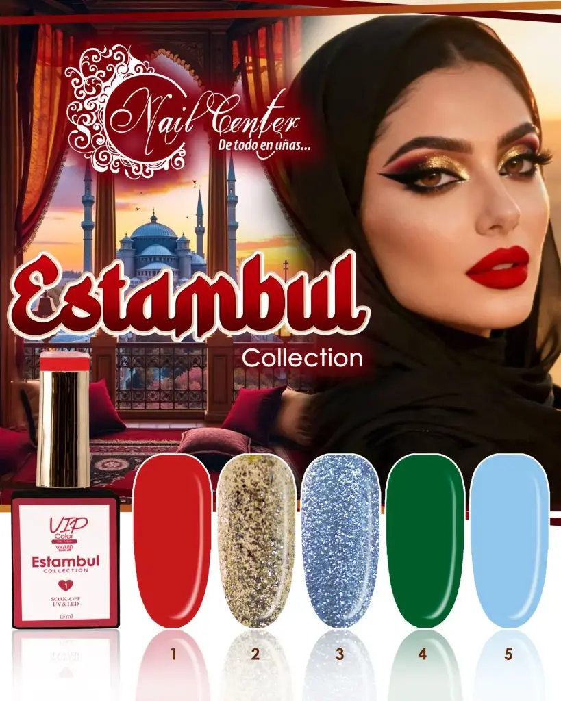 COLECCIÓN VIP COLOR 5 PIEZAS ESTAMBUL