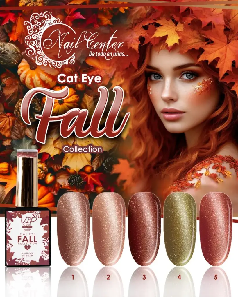 COLECCIÓN VIP COLOR 5 PIEZAS CAT EYE FALL