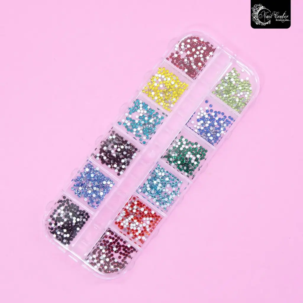 PACK DE CRISTALES MULTI COLOR TAMAÑO DE SALON