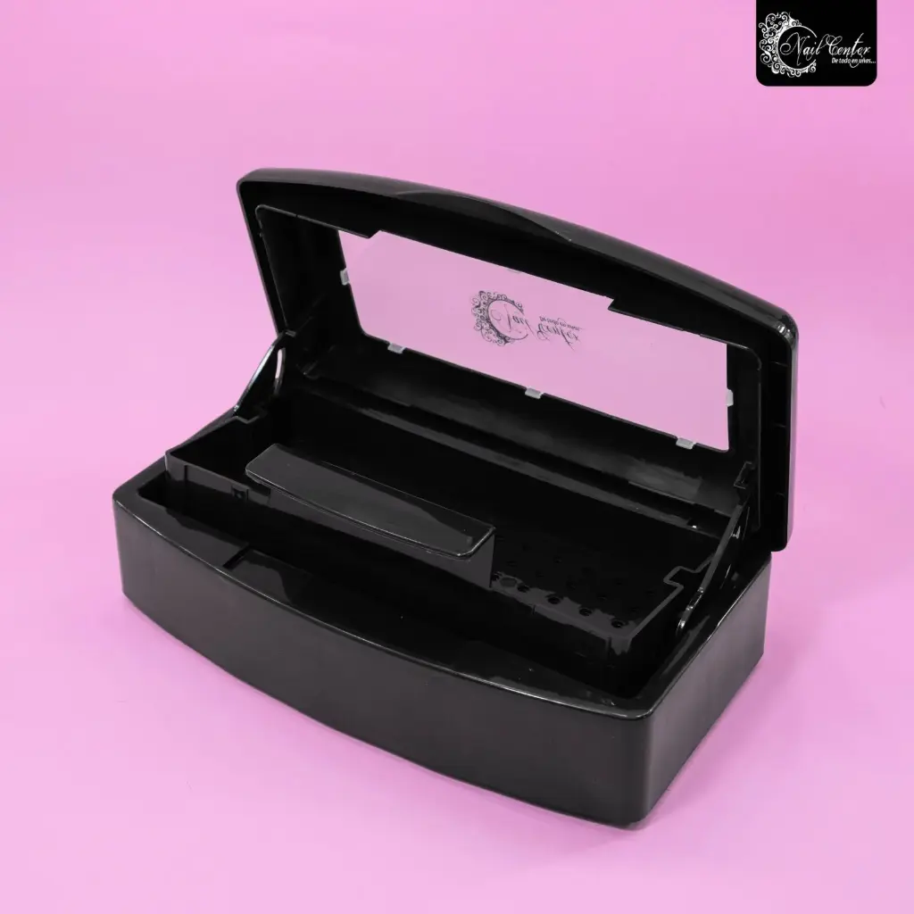 CAJA PARA ESTERILIZAR NEGRA