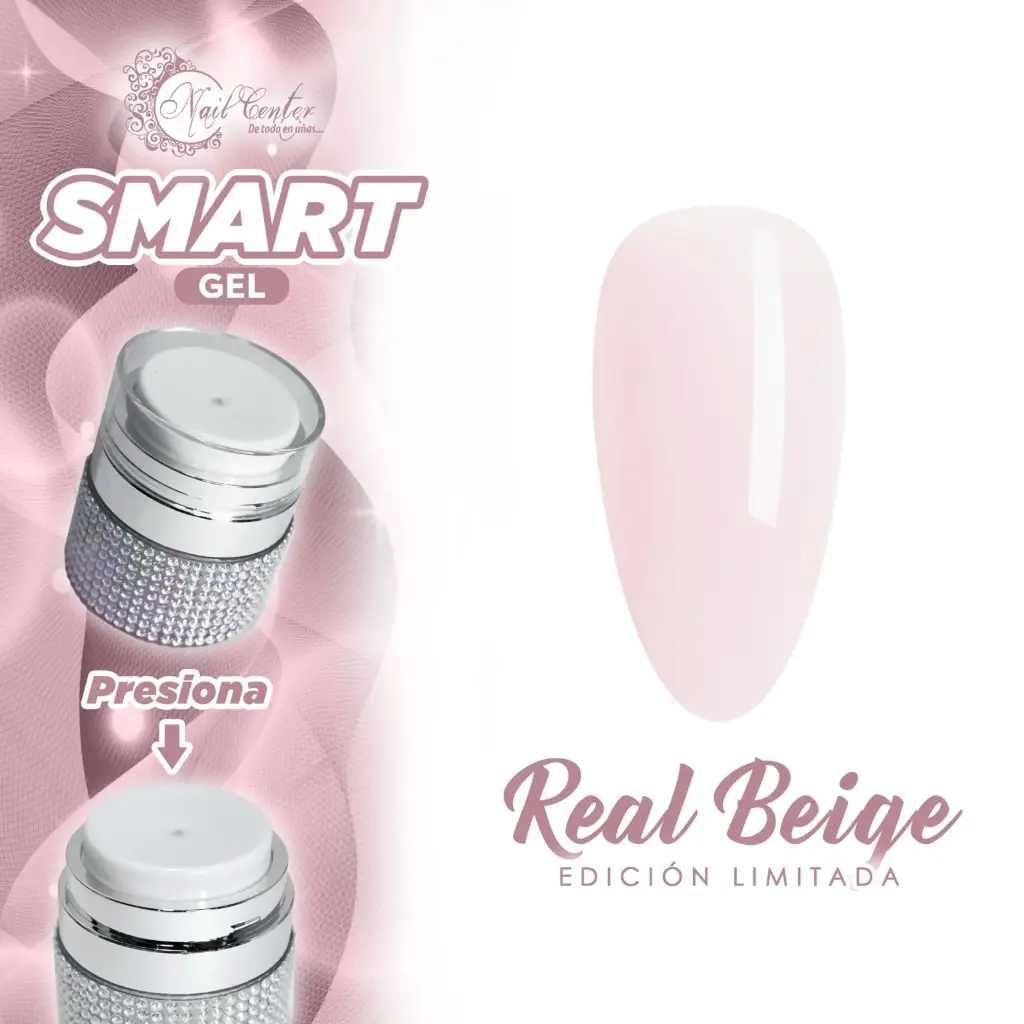 SMART GEL BLING BLING REAL BEIGE 15ML