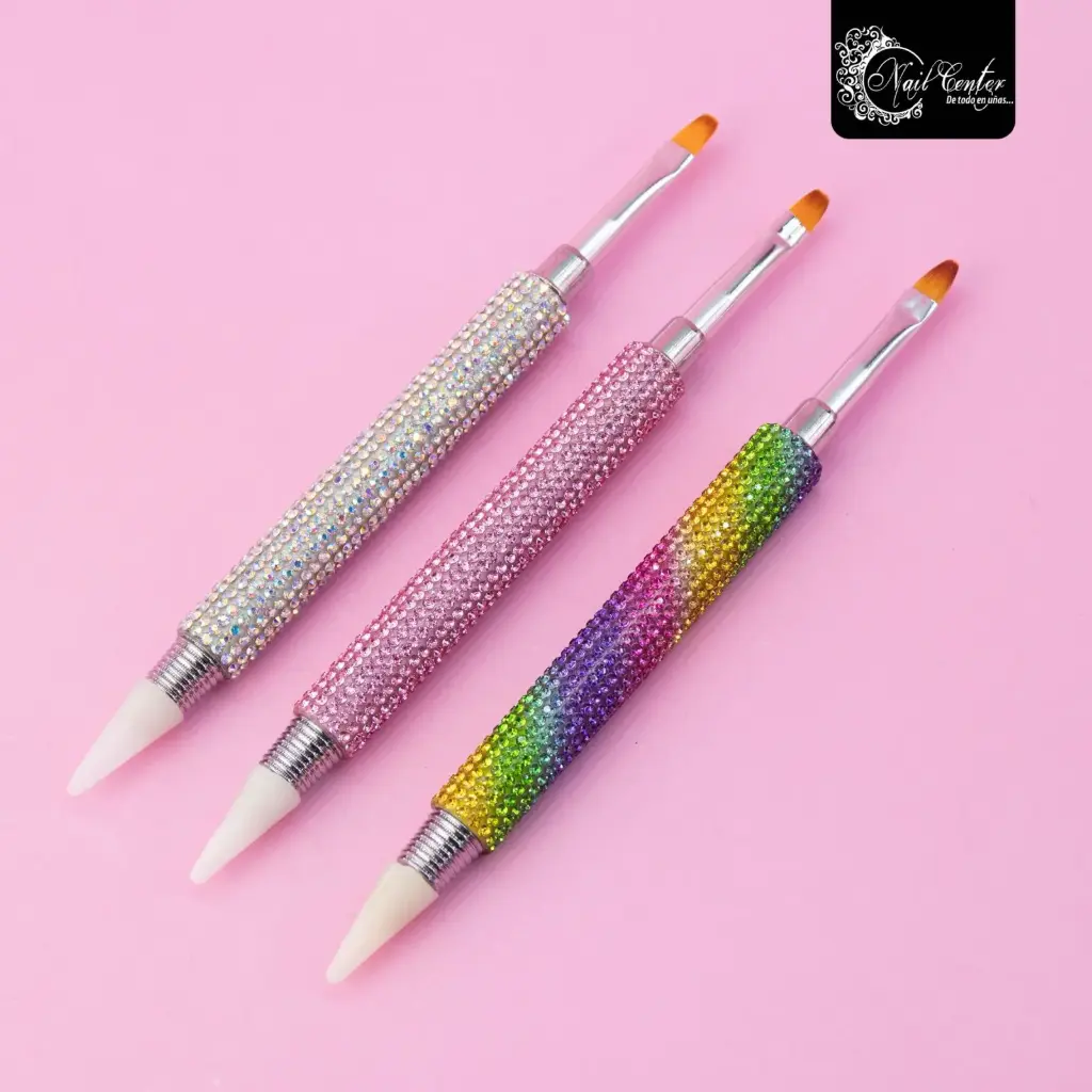 PINCEL LENGUA DE GATO CON KATANA VARIOS COLORES