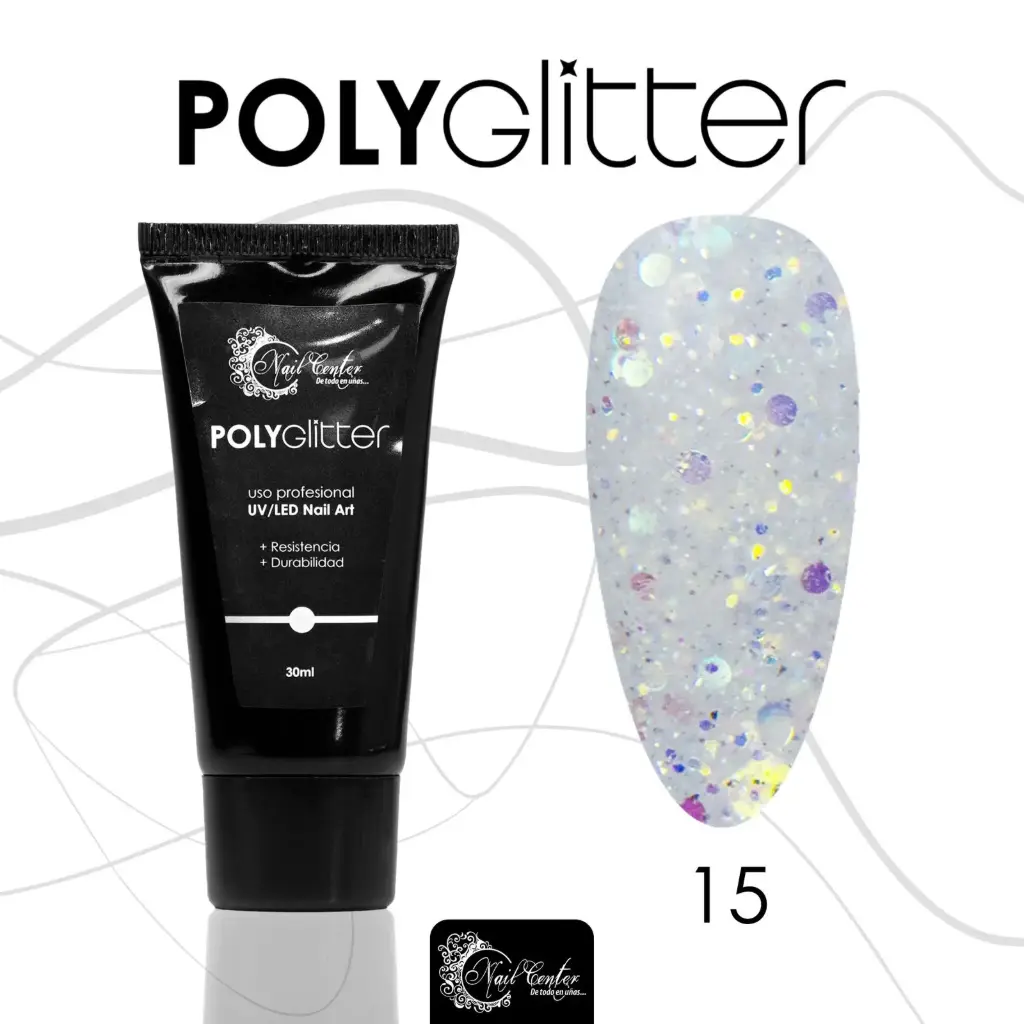 POLYGLITTER 30ML No.15