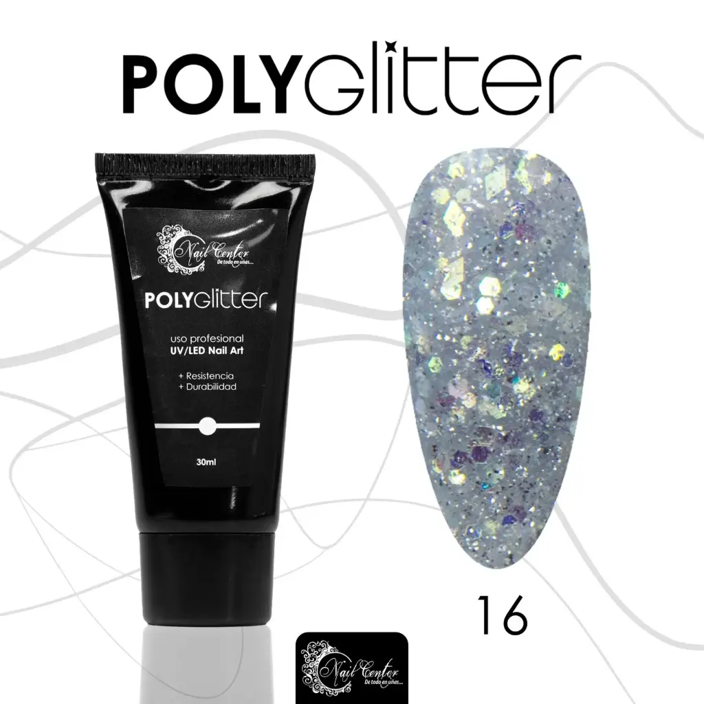 POLYGLITTER 30ML No.16