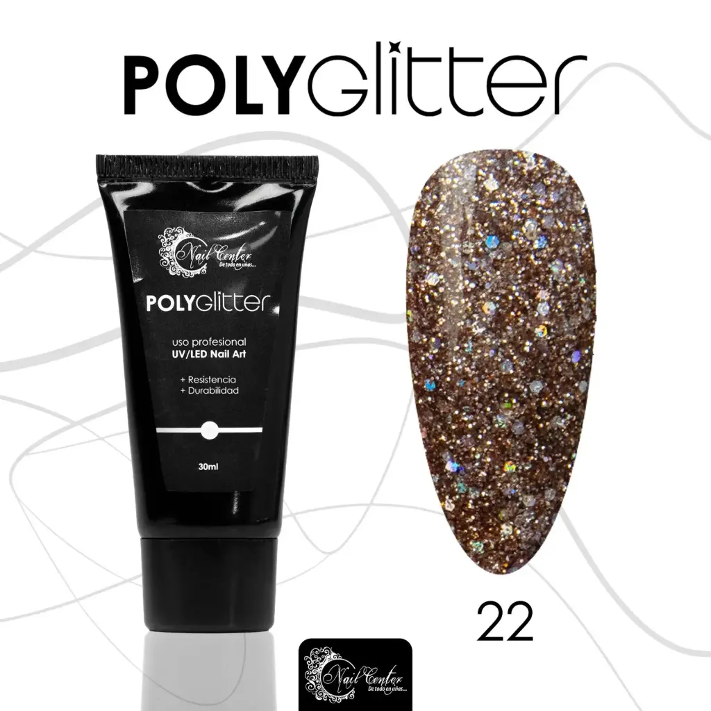 POLYGLITTER 30ML No.22