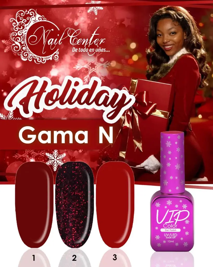 COLECCION VIP COLOR 13ML HOLIDAY N 3 TONOS 