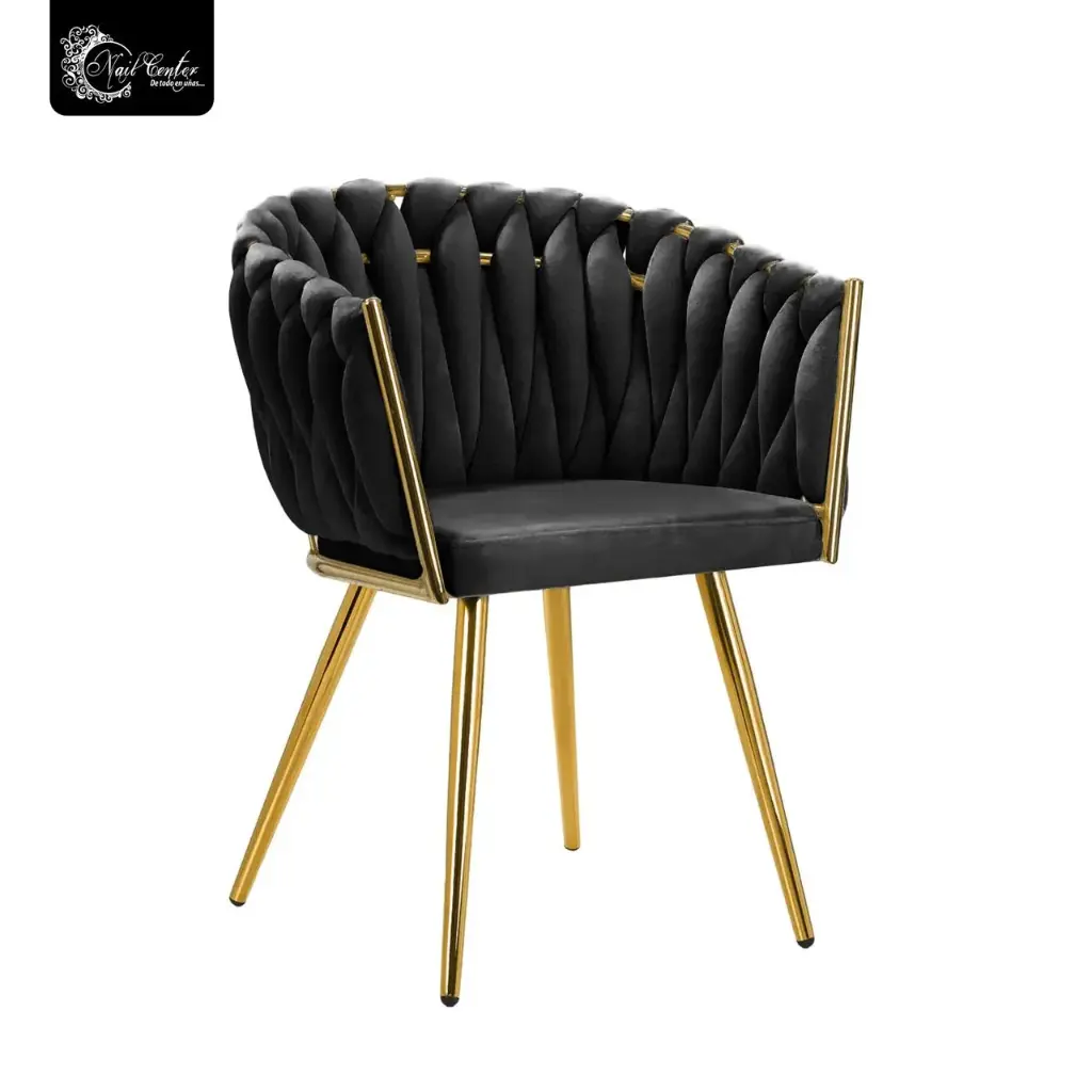 SILLA CAMILLE COLOR BLACK FIJA