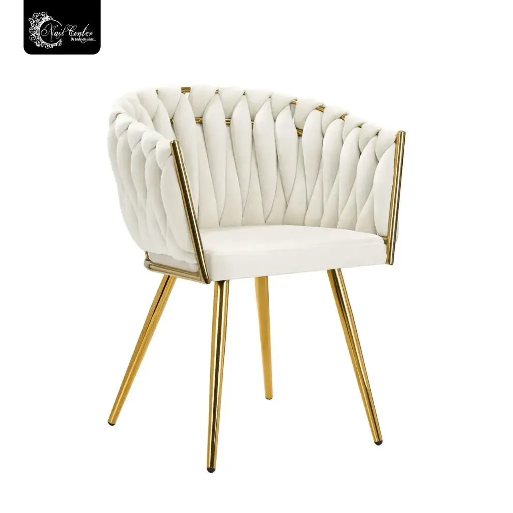 SILLA CAMILLE COLOR BEIGE FIJA