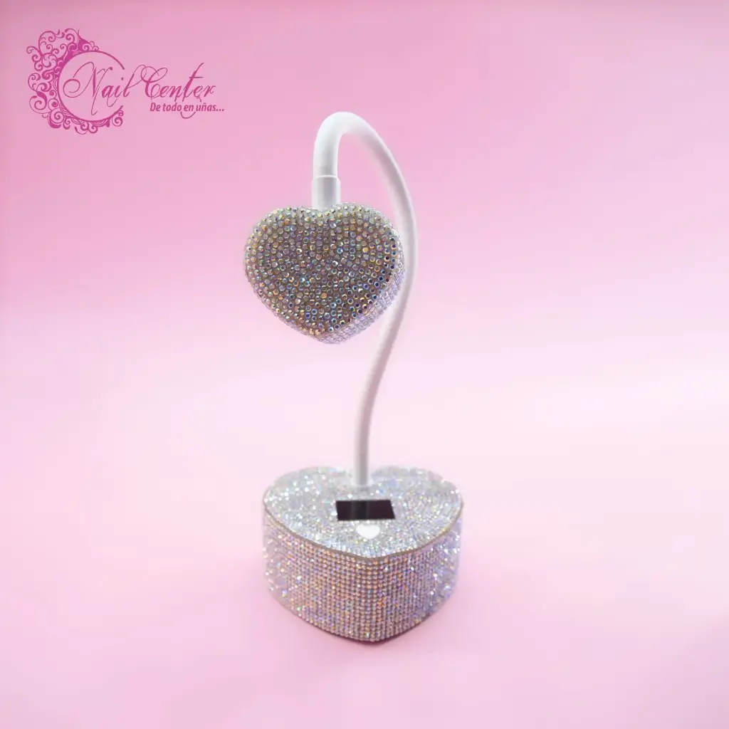 LAMPARA PARA GEL UP BLING BLING CORAZON