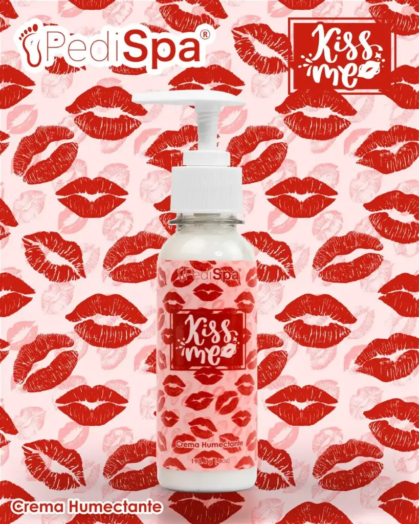 PEDI SPA CREMA HUMECTANTE KISS ME 4 ONZAS