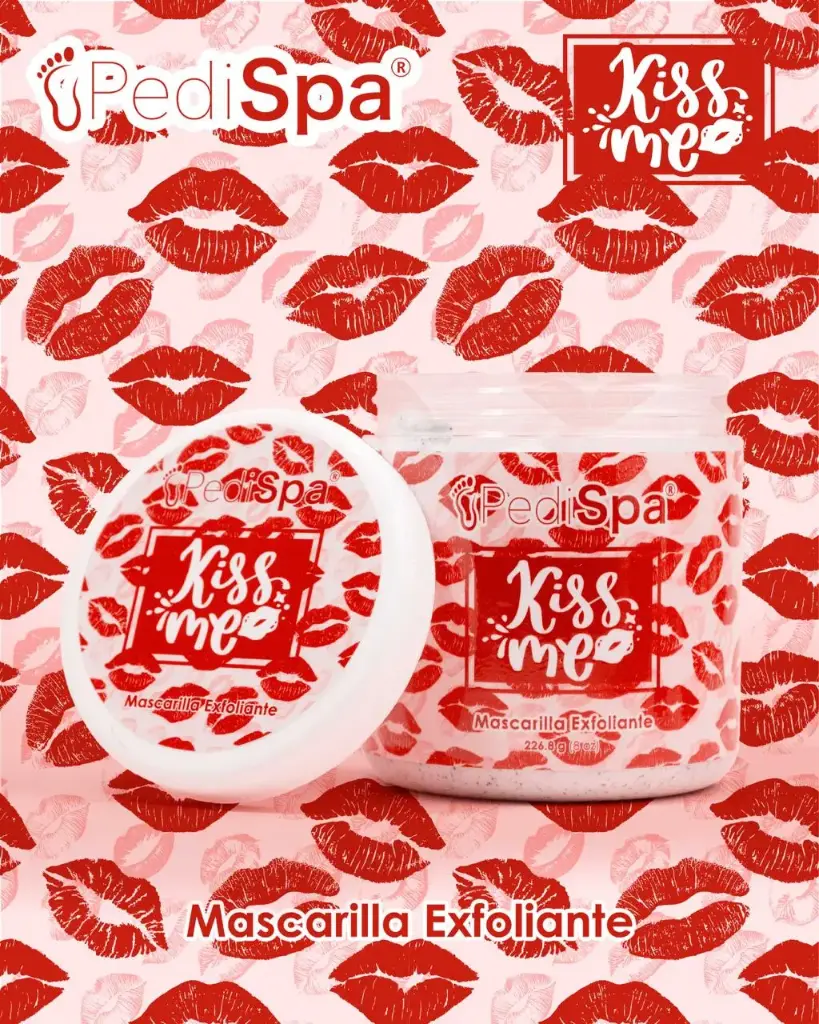 PEDI SPA MASCARILLA EXFOLIANTE KISS ME 8 OZ