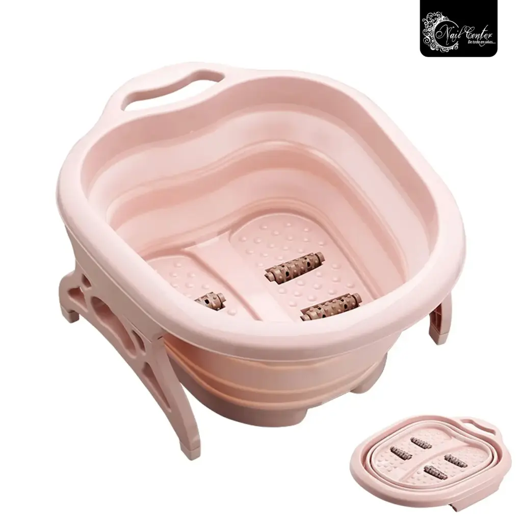 TINA PARA PEDICURE PORTATIL NUDE