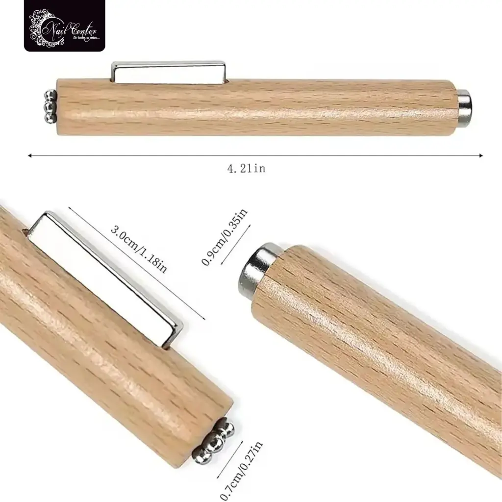 IMAN DE MADERA 3 EN 1