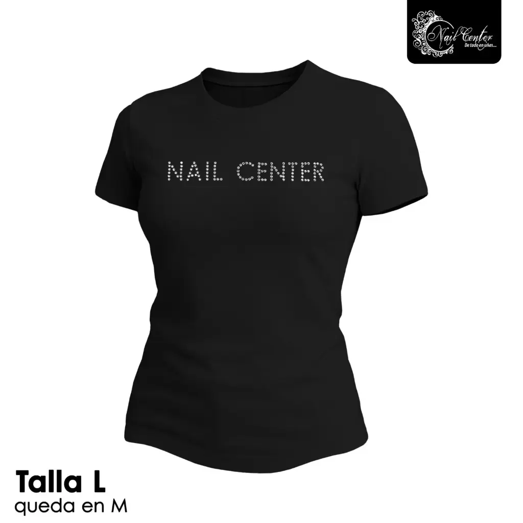 BLUSAS BLING BLING NAIL CENTER INDICA TALLA L (LE QUEDA A UNA TALLA M)