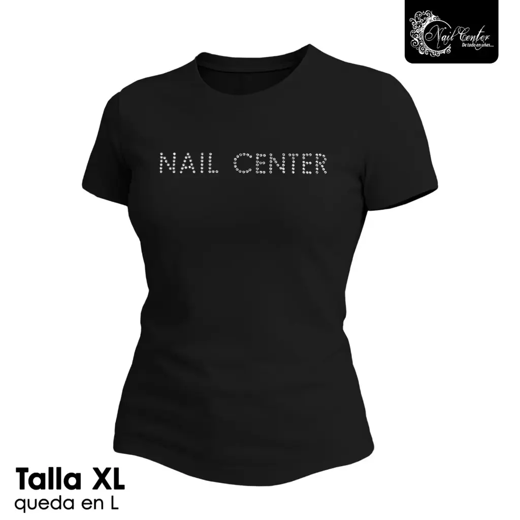 BLUSAS BLING BLING NAIL CENTER INDICA TALLA XL (LE QUEDA A UNA TALLA L)