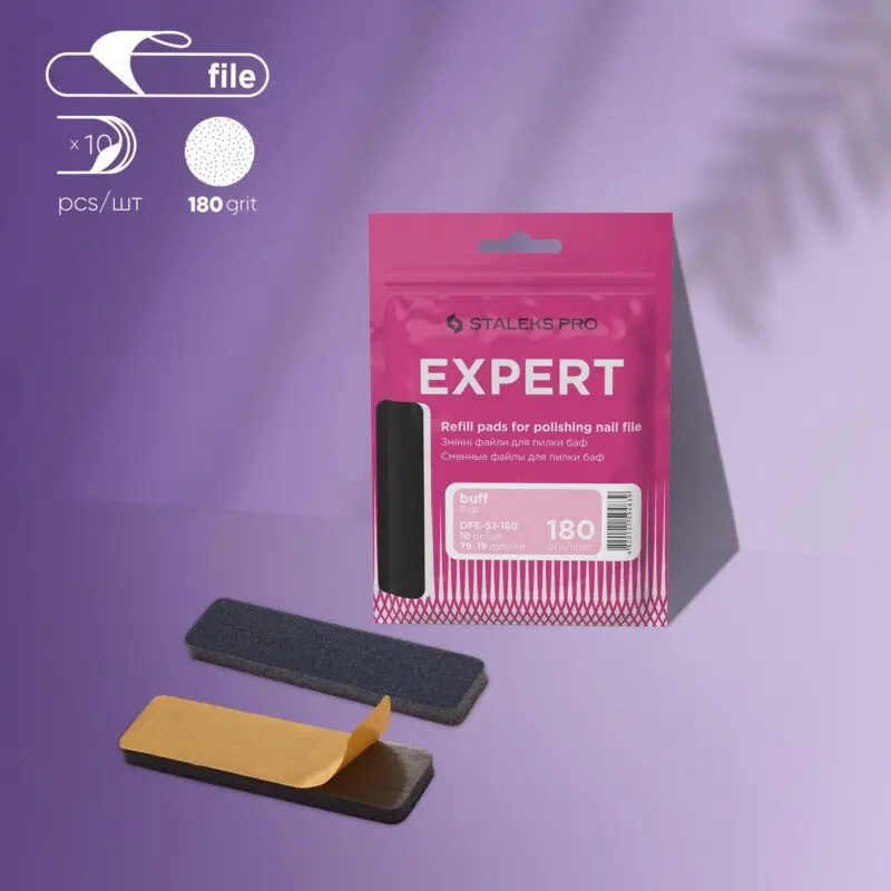 KIT DE LIMAS REEMPLAZABLES GRANO 180 10 PZS