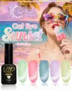 COLECCION VIP COLOR 13ML CAT EYE SUNSET 5 TONOS