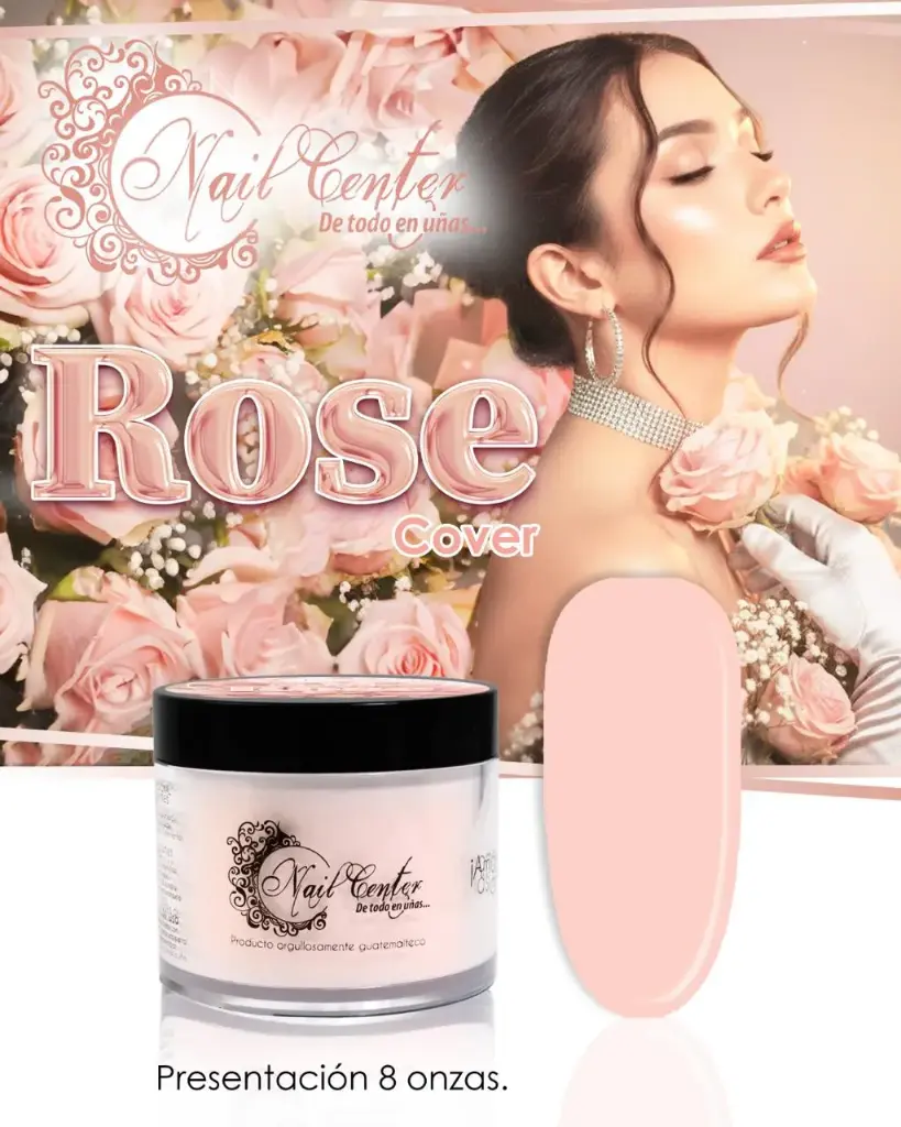 ACRILICO COVER ROSE 8 ONZ.