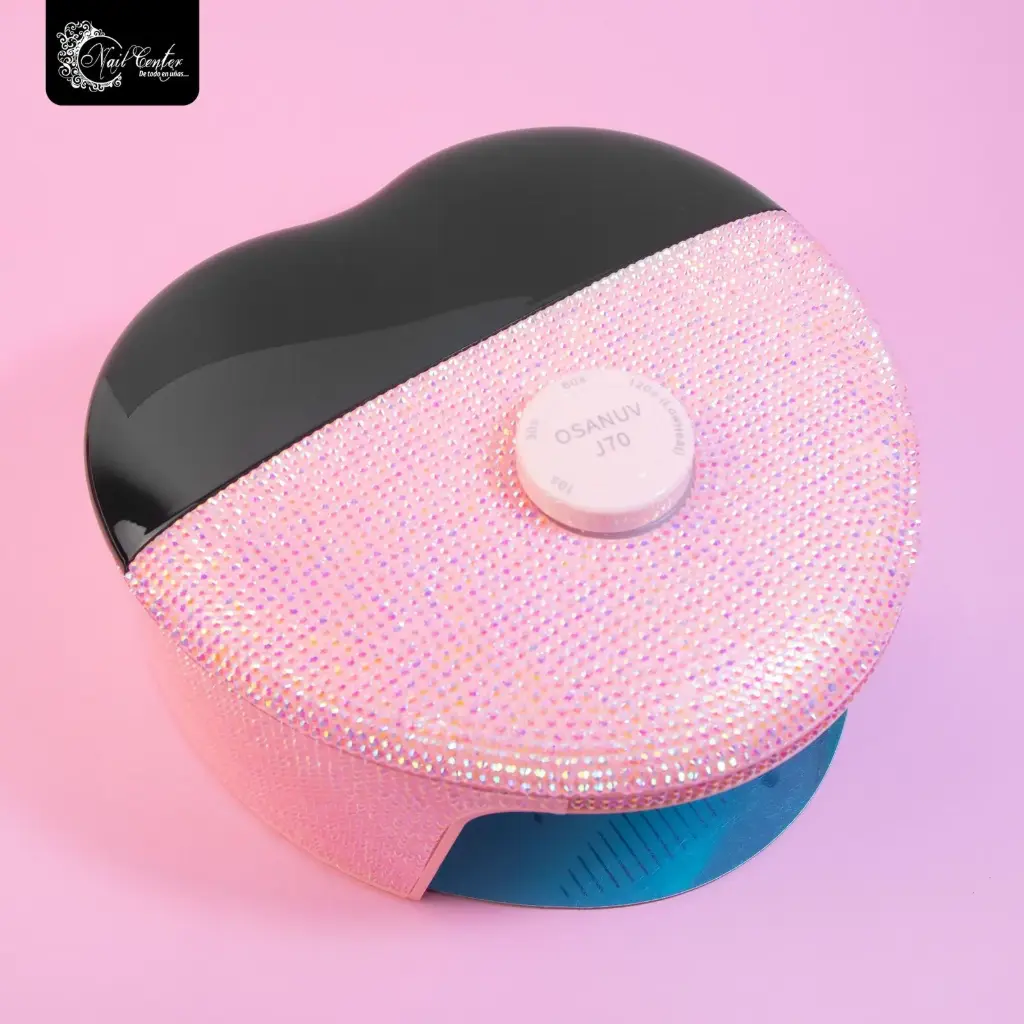 LAMPARA OSANUV J70 388W BLING BLING CORAZON ROSA