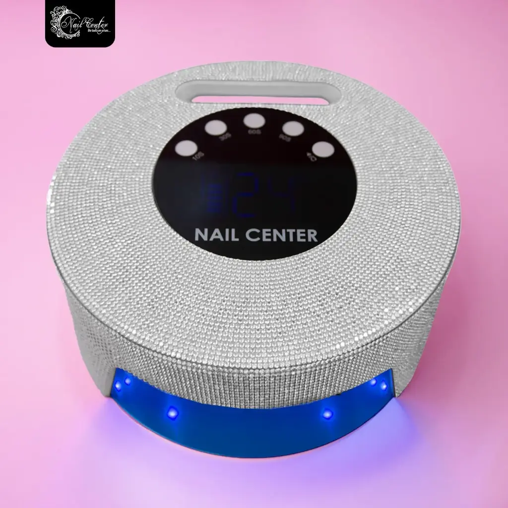LAMPARA NAIL CENTER INALAMBRICA 54 WATTS CORAZON DIAMANTE