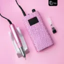BARRENO NAIL CENTER INALAMBRICO 45 WATTS 40000 RPM OPALO ROSA