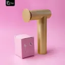 BARRENO NAIL CENTER PEDICURA INALAMBRICO 60 WATTS DORADO