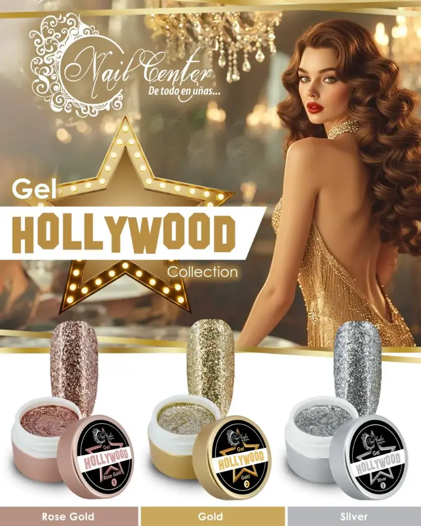  COLECCION GEL EN TARRO HOLLYWOOD 3 TONOS 
