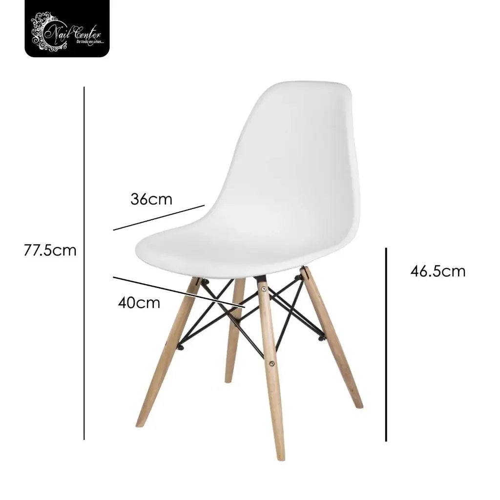 SILLA EIFFEL BLANCA