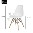 SILLA EIFFEL BLANCA
