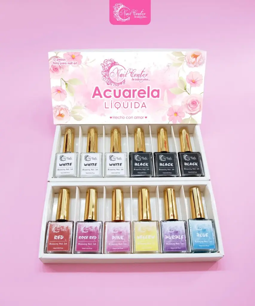 KIT TINTAS EN ALCOHOL 12 PIEZAS