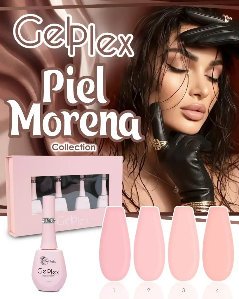 COLECCION GELPLEX PIEL MORENA - 4 TONOS