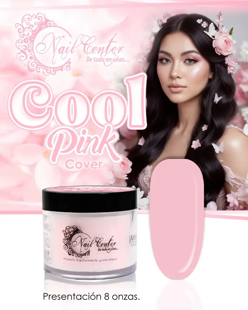 ACRILICO COVER COOL PINK 8 ONZ.