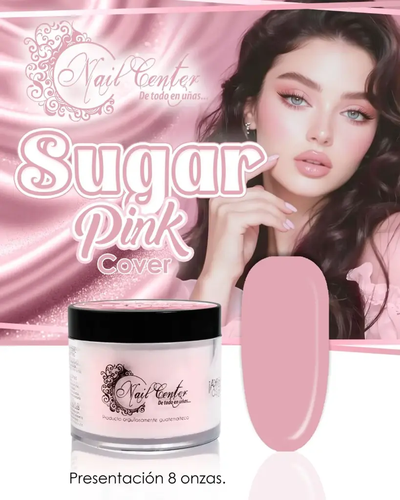 ACRILICO COVER SUGAR PINK 8 ONZ.