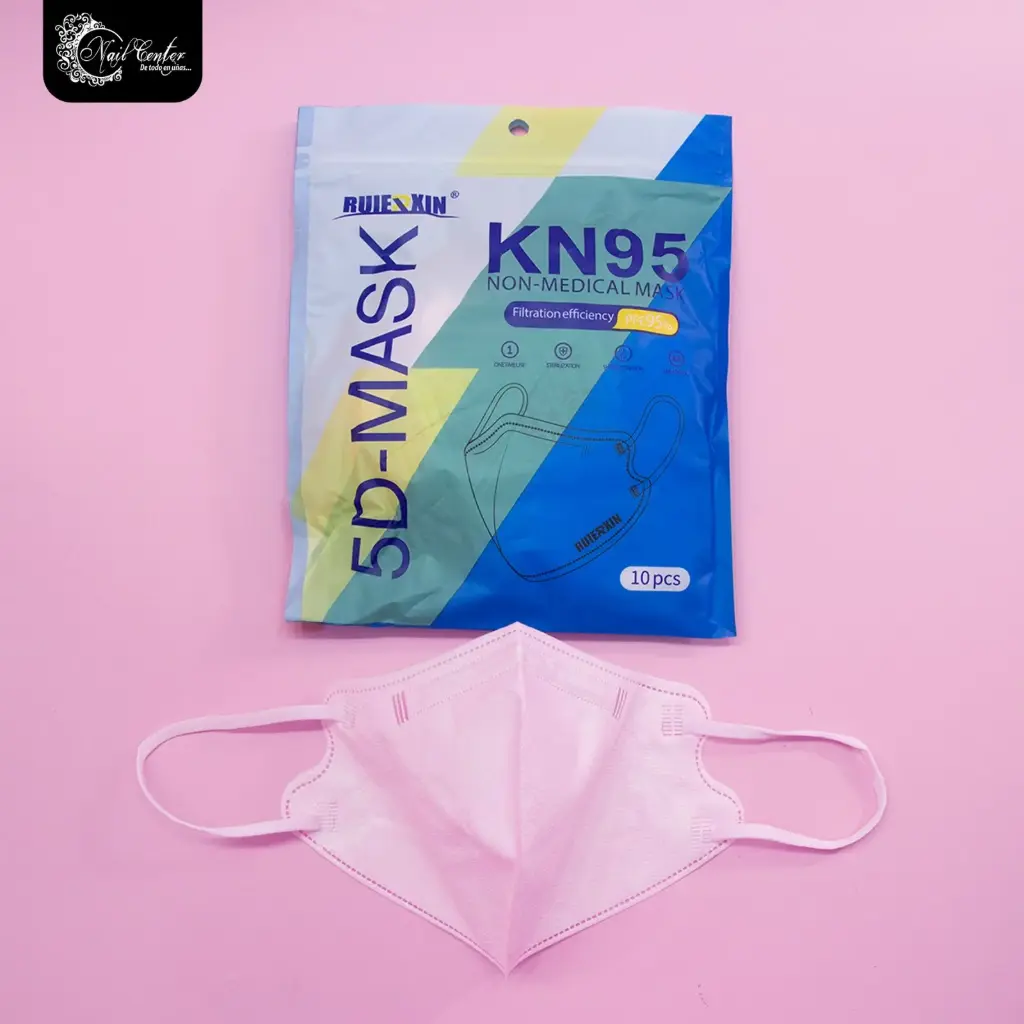 MASCARILLA KN95 ROSA 10 PIEZAS
