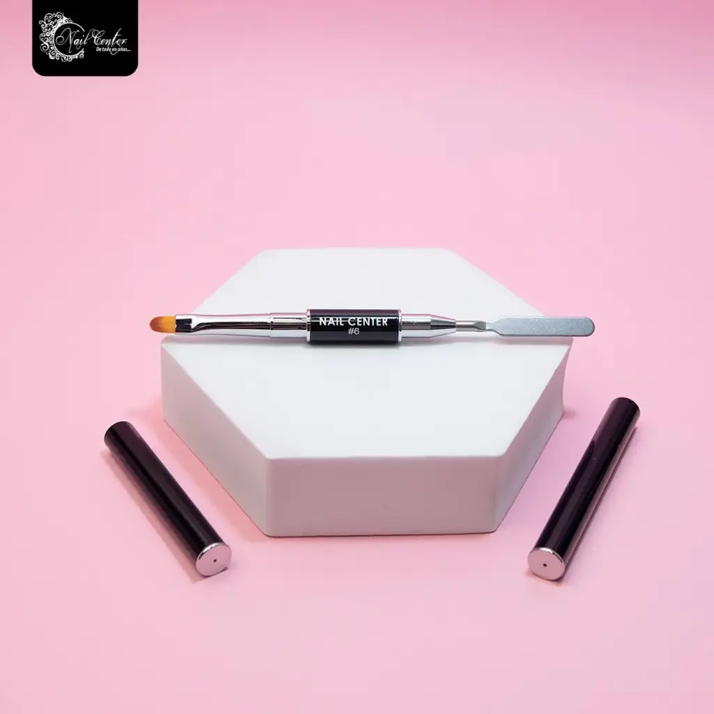 PINCEL DE POLYGEL NAIL CENTER BLACK 6