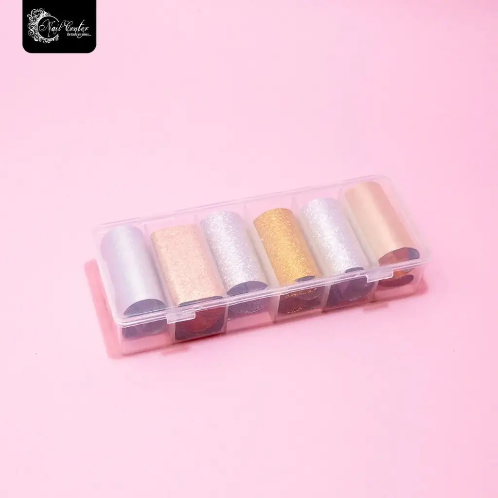 CAJA FOIL MODERNO MODELO 1 - 6 PIEZAS 