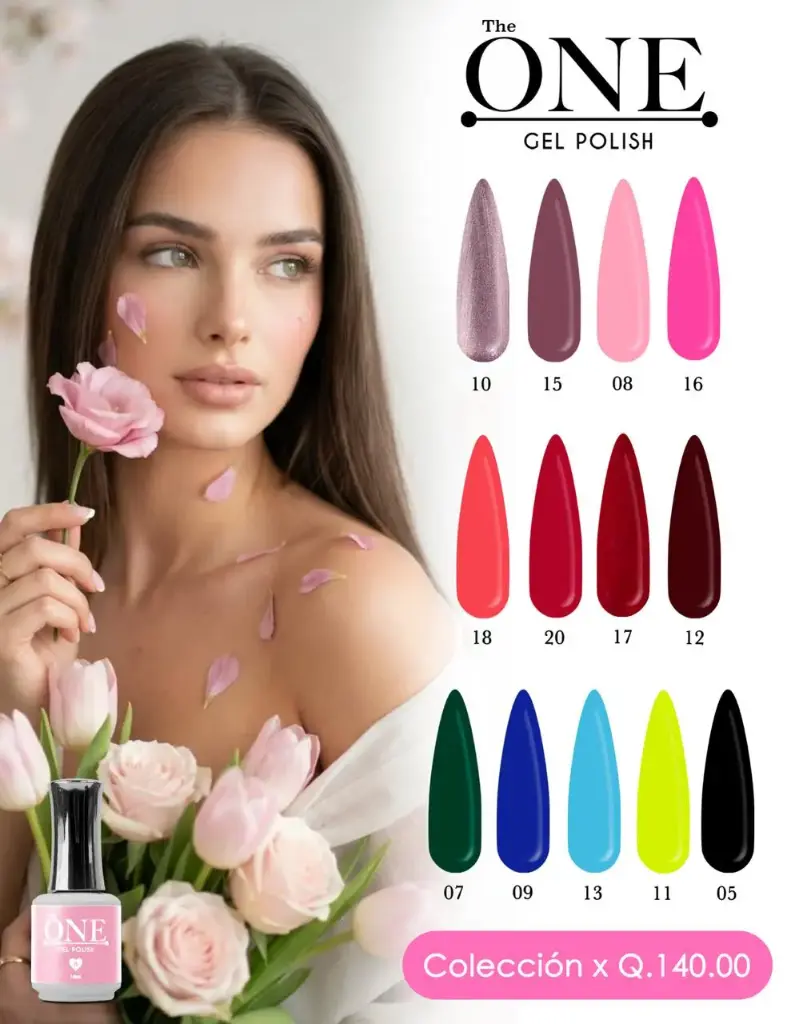 PROMOCION GELES THE ONE 15ML - 13 TONOS