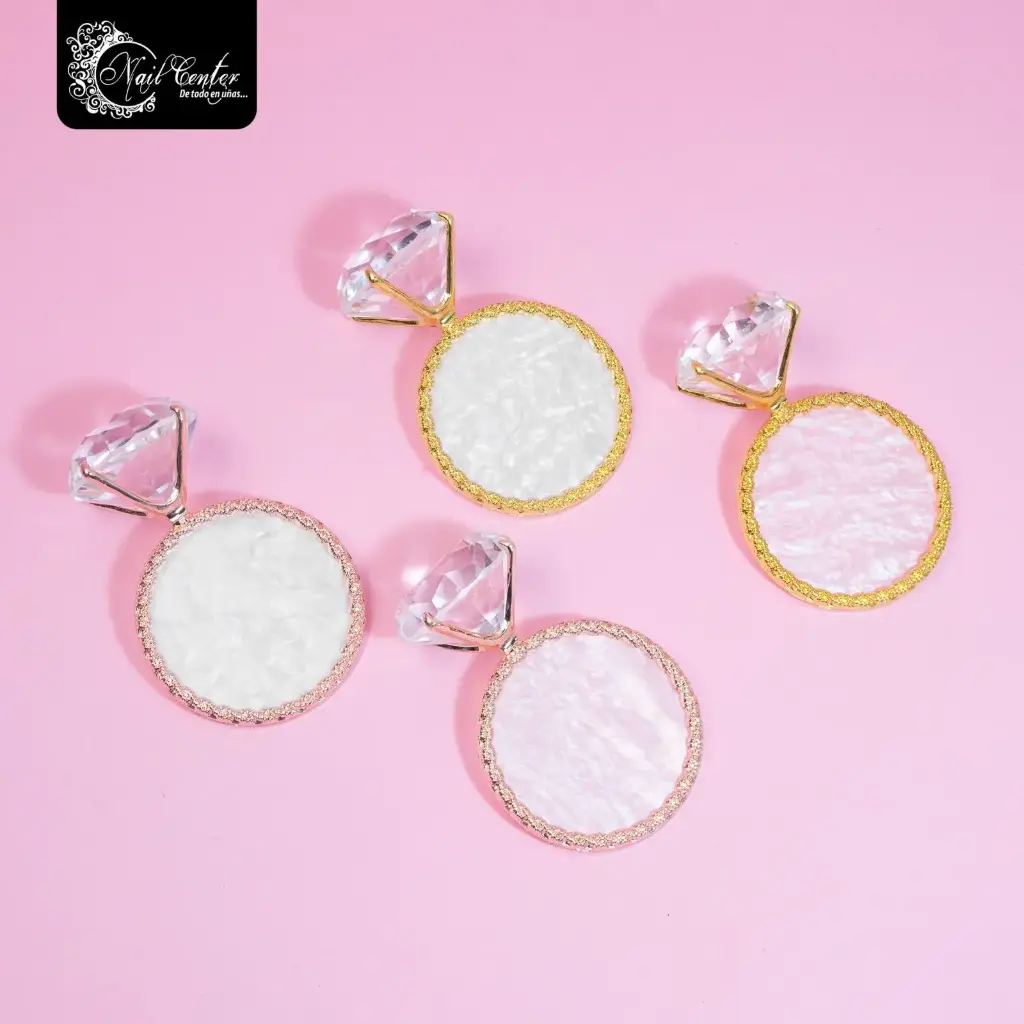 MINI MARCO REDONDO CON DIAMANTE 2x1