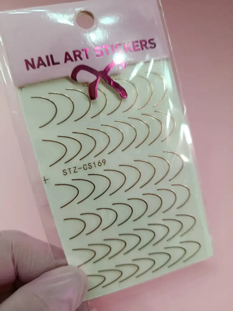 STICKER T-597 ROSE GOLD