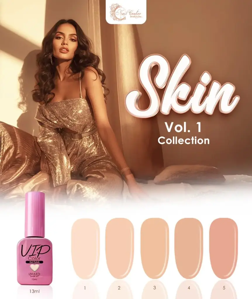 COLECCION VIP 13ML SKIN VOL.1 - 5 TONOS